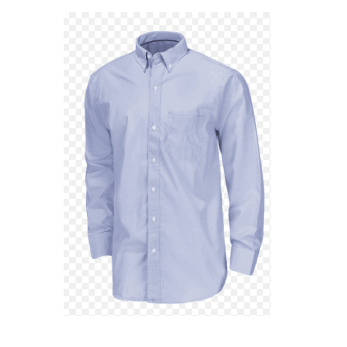 Camisa Oxford Manga Larga Hombre T.S