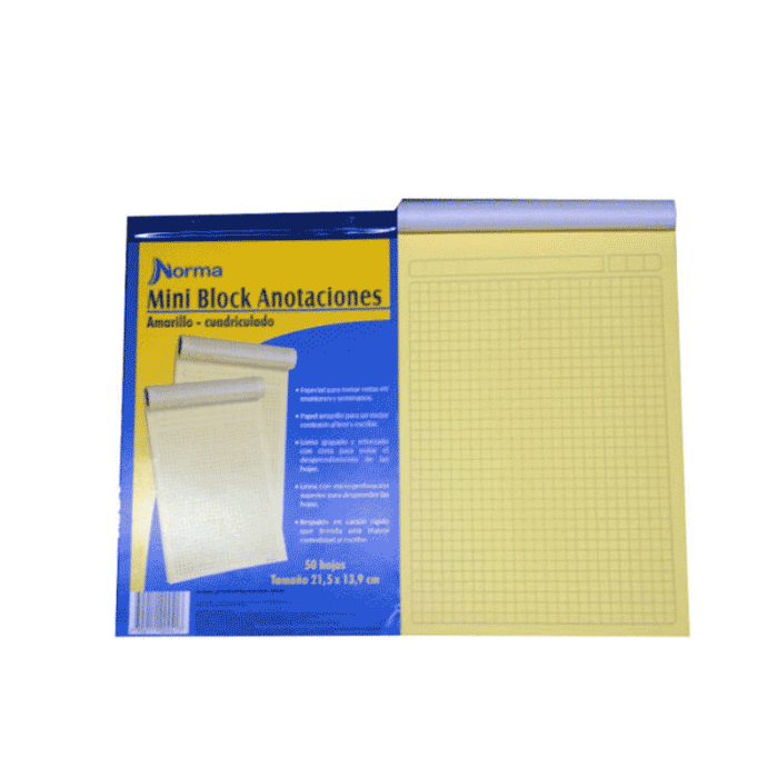 Libreta Mini Block
