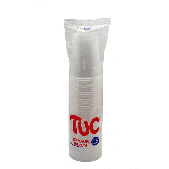 Vaso 10 Oz Blanco Paq X 50 Und
